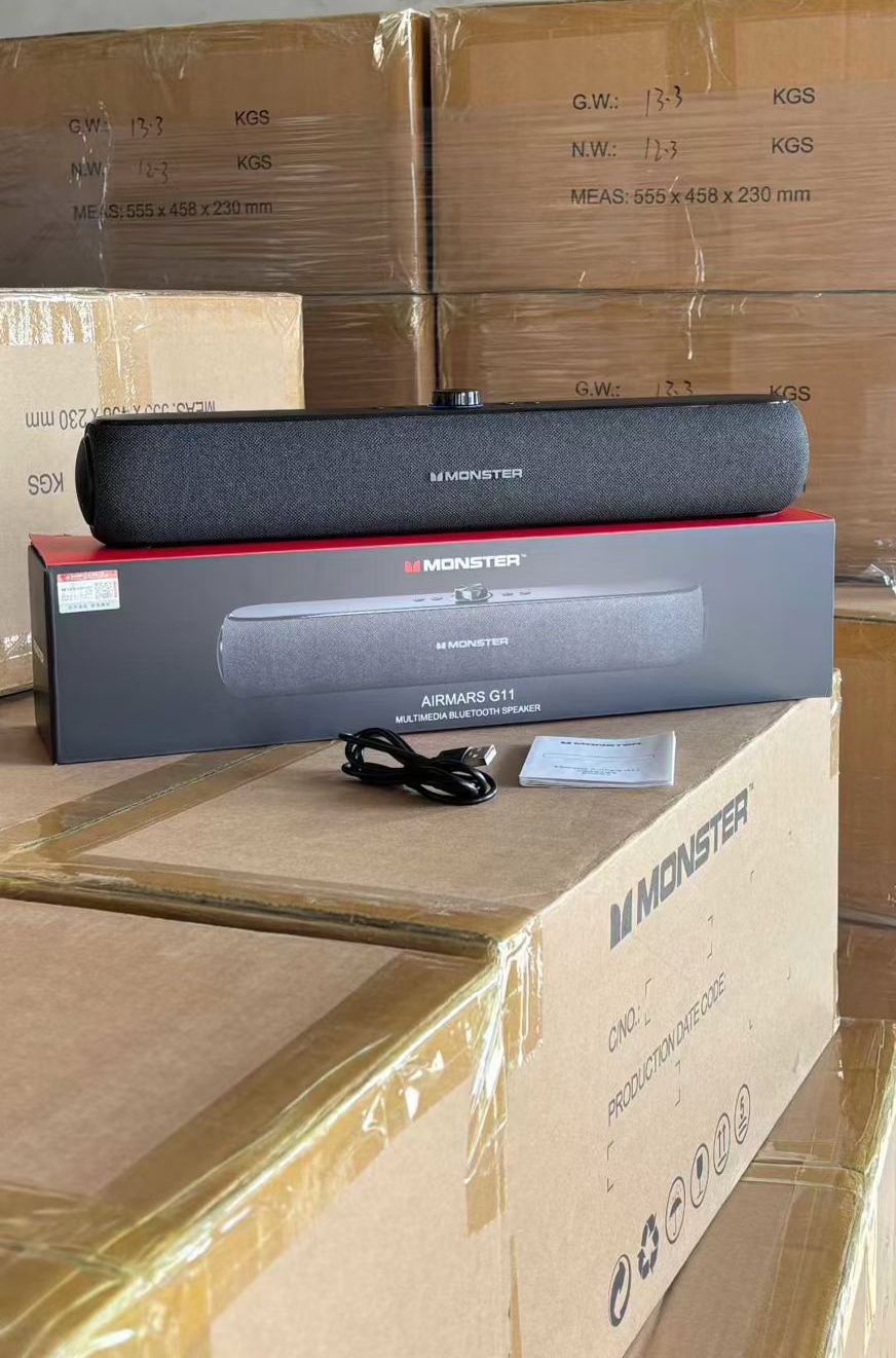 Monster Airmars G11 Bluetooth Soundbar – Deep Bass | Wireless Speaker | Home & Gaming Setup NextGad