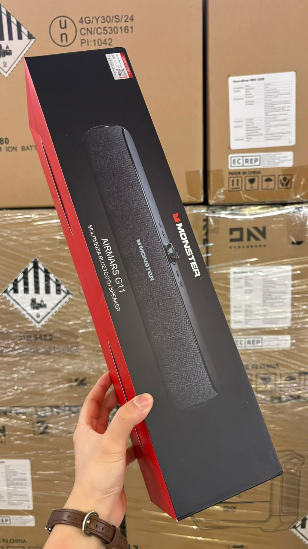 Monster Airmars G11 Bluetooth Soundbar – Deep Bass | Wireless Speaker | Home & Gaming Setup NextGad