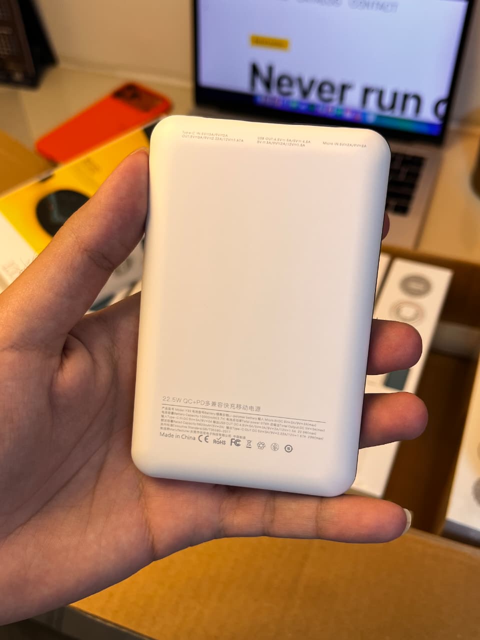 22.5 Super Charge Power Bank 10000 mah Power Bank | fast Charging Best For Iphone & Android NextGad