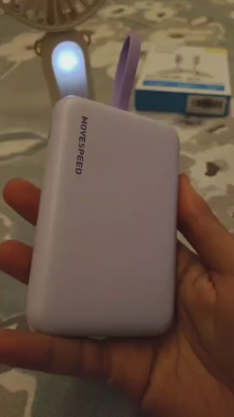 Movespeed Wireless Power Bank| Wireless PowerBank | Fast Charging| Magsafe Supported