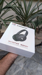 Monster MQH07 Wireless ANC Headphones – 38dB Noise Cancellation | Gaming & Music (Black) NextGad