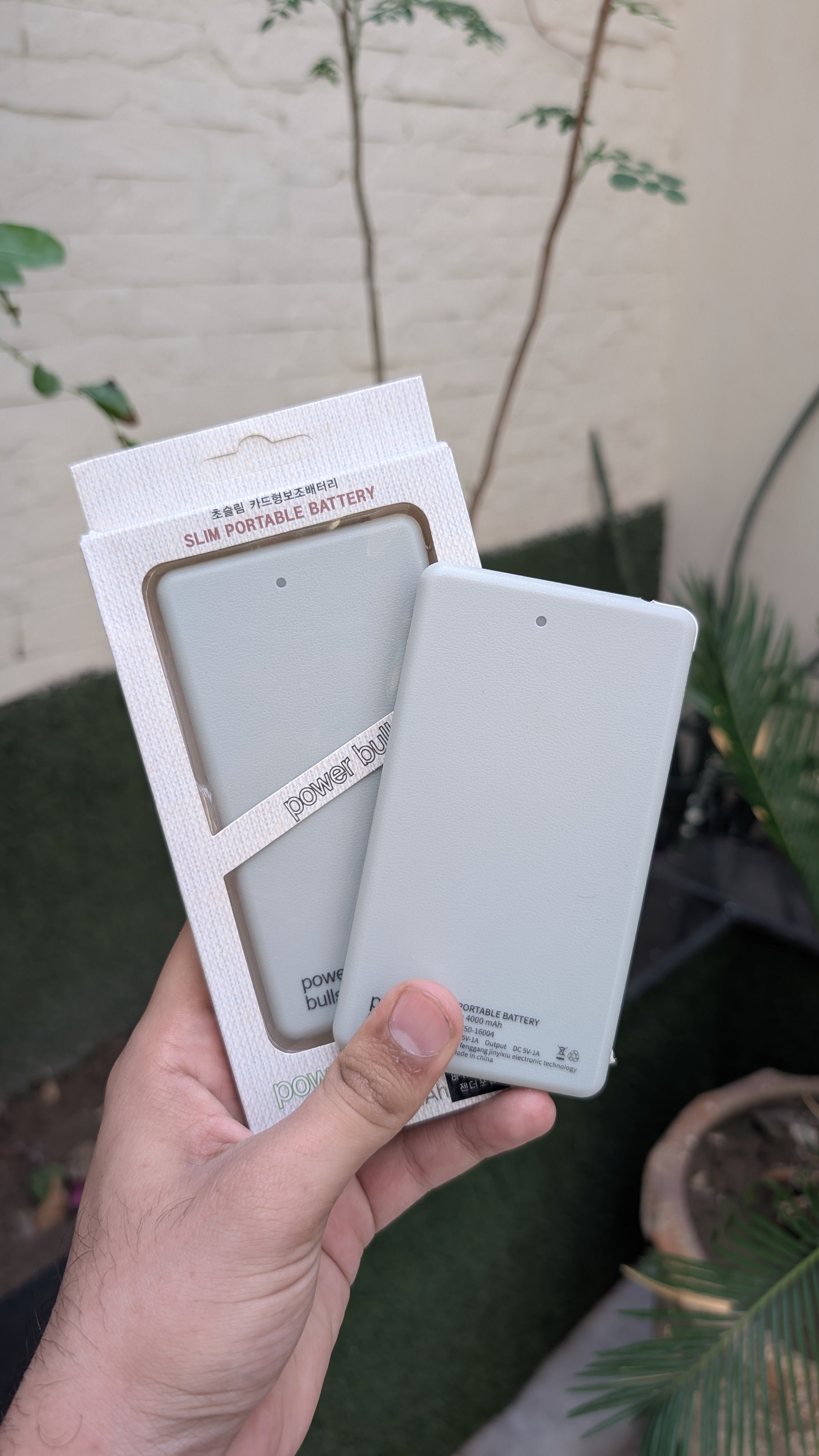 Slim Power Bank 4000mAh - Slim High Quality Portable Power Bank – Buy 1 Get 1 Offer NextGad