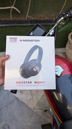 Monster MQH07 Wireless ANC Headphones – 38dB Noise Cancellation | Gaming & Music (Black) NextGad
