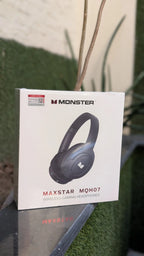 Monster MQH07 Wireless ANC Headphones – 38dB Noise Cancellation | Gaming & Music (Black) NextGad